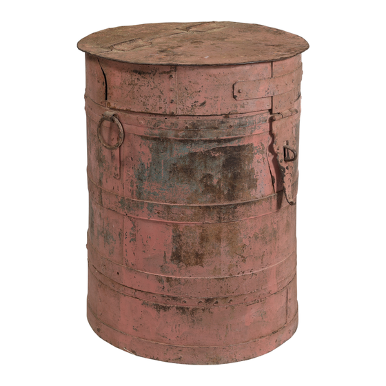Barrel 65x51x51 iron