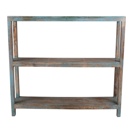 Wooden rack sideview