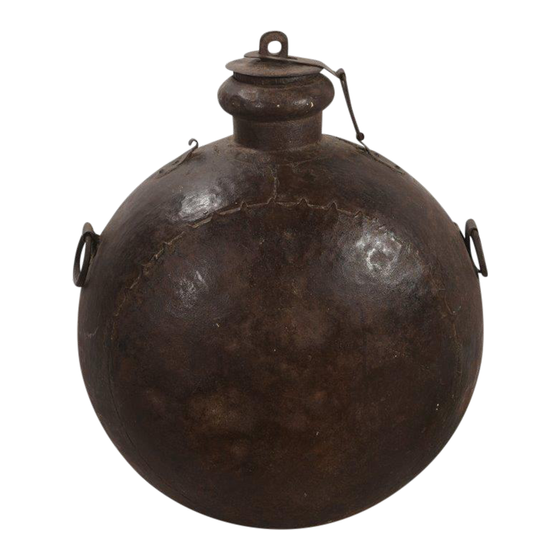 Waterpot iron large