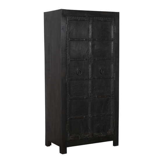 Cabinet wood black