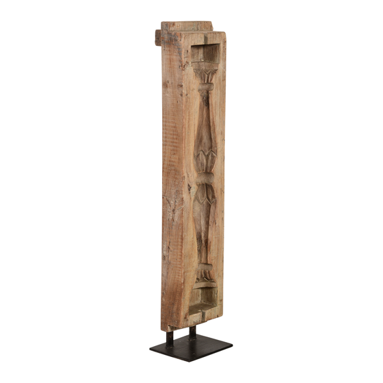 Mold wood on stand