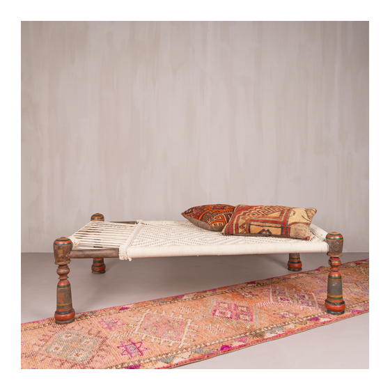 Daybed hout sideview