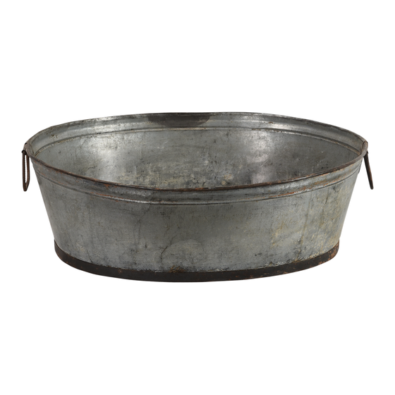 Bucket iron sideview