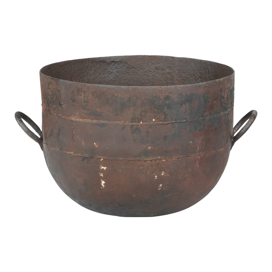 Fire bowl iron Ø57x42