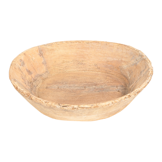 Bowl parat wood bleached