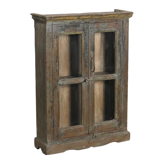Hanging cabinet green 1dr