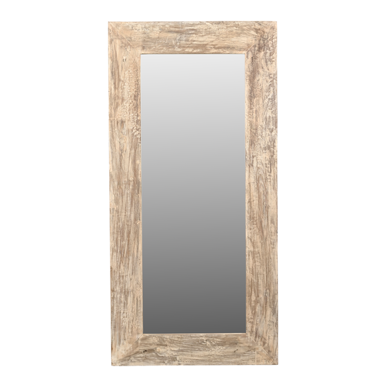 Mirror light wood 97x15x193
