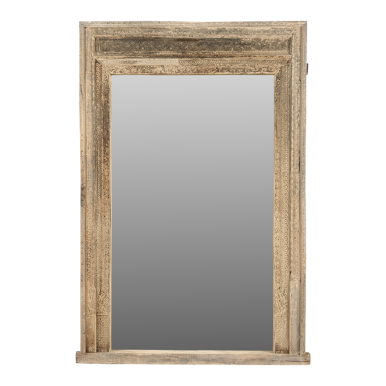 Mirror wood carved 148x16x225