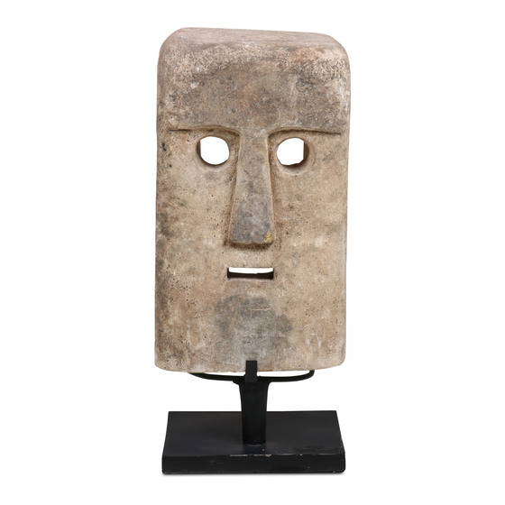 Mask stone 55cm sideview