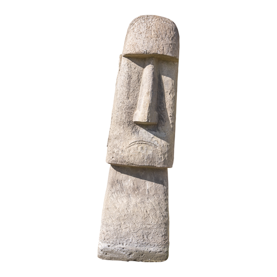 Stone decoration figur Easternisland
