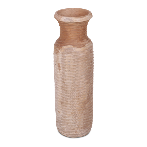 Vase carved