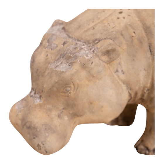 Hippo wood 30cm