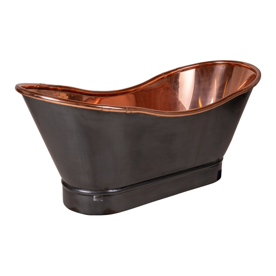 Bath tub copper