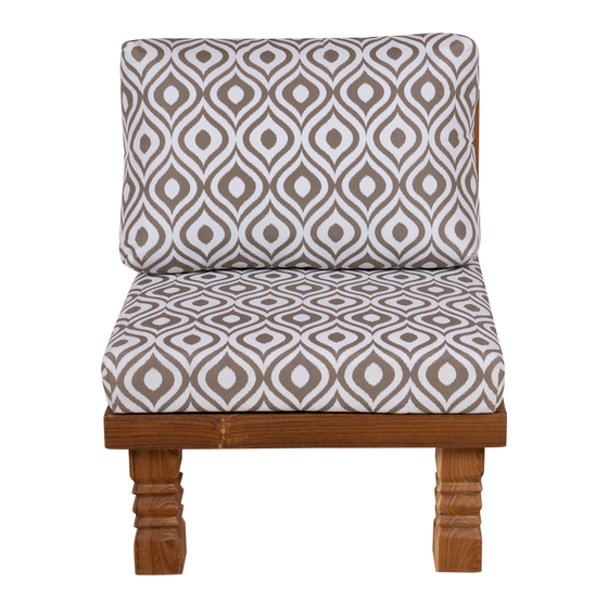Chair wood upholstered 65x75x70 sideview
