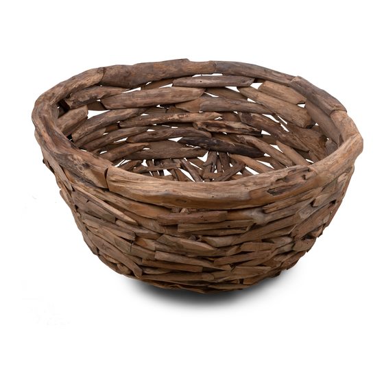 Basket wood Ø140