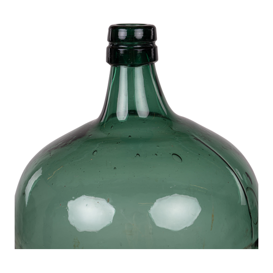 Bottle Belanda glass green sideview