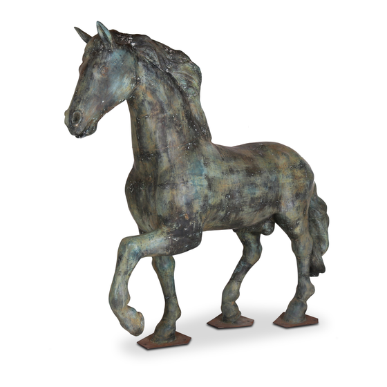 Paard brons 270x220x65