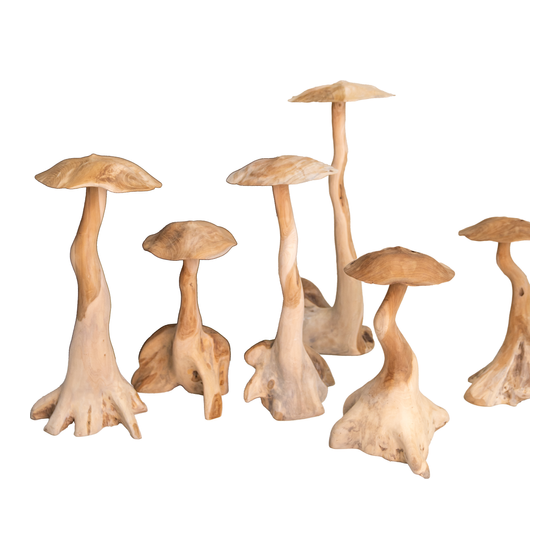 Mushroom Ø38x80cm sideview