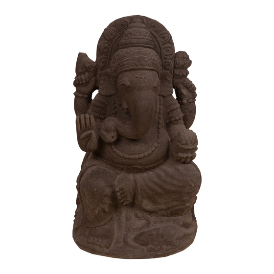 Ganesh steen 30x20x60 sideview