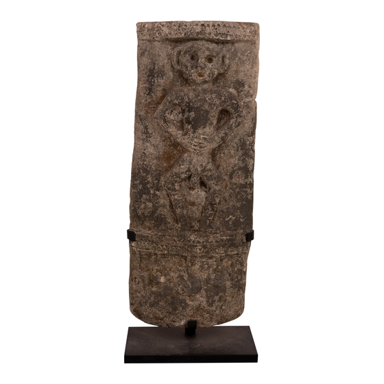 Stone Sumba on stand sideview