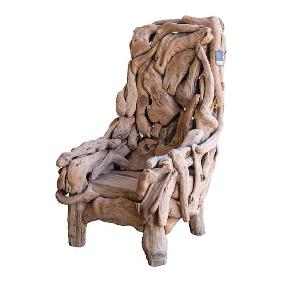Chair mega root wood