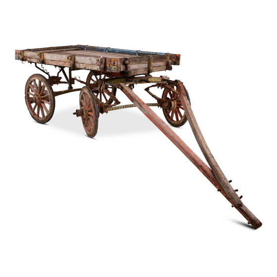 Cart wood colored