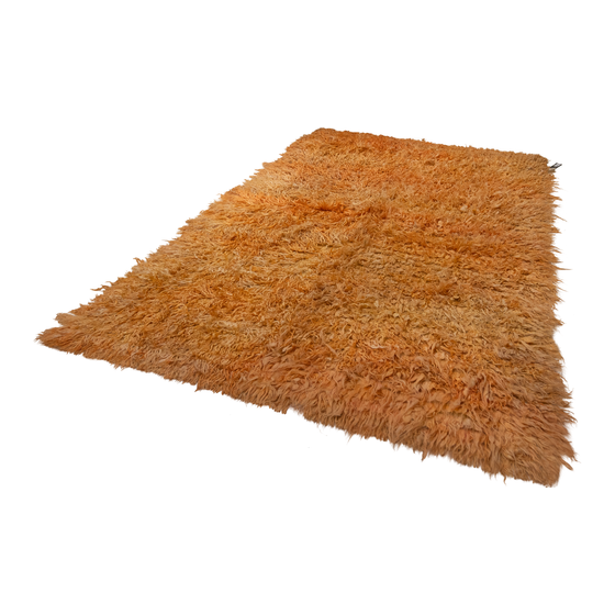 Carpet Tulu orange 278x182