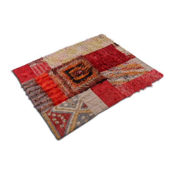 Carpet tulu patchwork 223x183