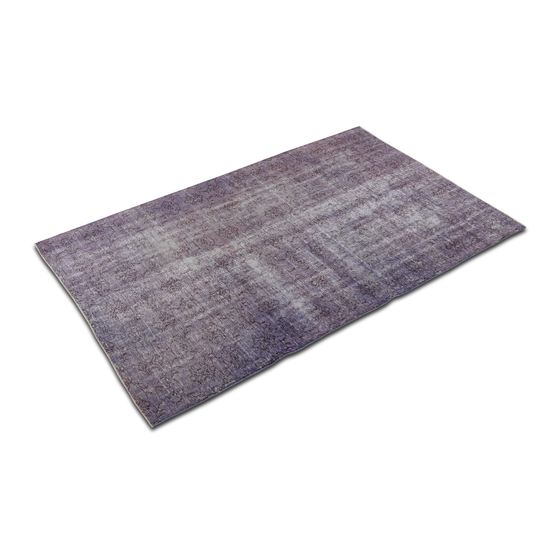 Carpet vintage 244x149 purple