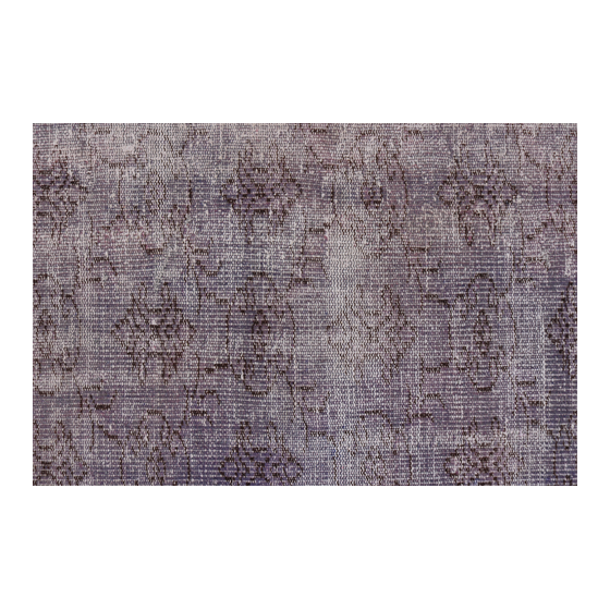 Carpet vintage 244x149 purple sideview